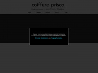 coiffureprisca.ch Webseite Vorschau