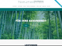 naturheilpraxis-neurofeedback.de Webseite Vorschau