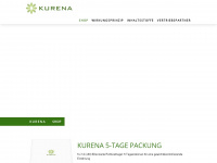 kurena.eu Webseite Vorschau