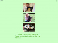 mobile-tierheilpraxis-animal-power-leonardo.de Webseite Vorschau