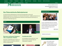 behindertenrat.at Webseite Vorschau