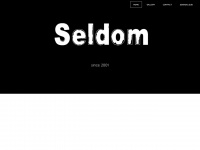 seldom-music.com Webseite Vorschau
