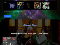 franticfour.ch Webseite Vorschau