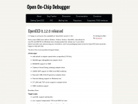 openocd.org Webseite Vorschau