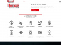 elektro-heinzel.de Webseite Vorschau