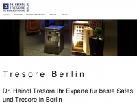 tresore-berlin-heindl.de Webseite Vorschau