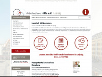 arbeitnehmerhilfe-leipzig.de Webseite Vorschau