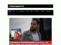 popmagazin.at Webseite Vorschau