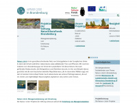 natura2000-brandenburg.de Webseite Vorschau