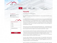 agf-immobilien.ch Webseite Vorschau