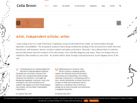 celiabrown.de Webseite Vorschau