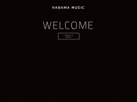 habamamusic.com Webseite Vorschau