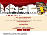 tatortunfallreinigung-brandenburg.de Webseite Vorschau