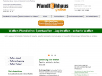 waffen-pfandleihhaus-giessen.de Webseite Vorschau