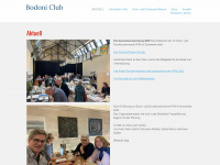 bodoni-club.com Webseite Vorschau