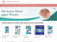 warzen-hilfe.com Webseite Vorschau