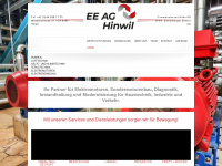 eeaghinwil.ch Webseite Vorschau
