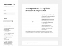 agilemanagement40.com Webseite Vorschau