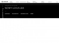 lexus-polska.pl Webseite Vorschau