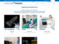 endocon-diagnostics.de Webseite Vorschau