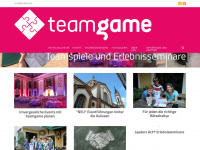 teamgame.at Webseite Vorschau