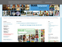 glassymposium.blogspot.com Webseite Vorschau