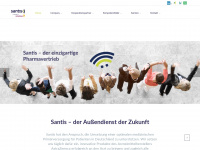 santis.de Webseite Vorschau