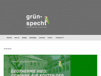 gruenspecht.at Webseite Vorschau