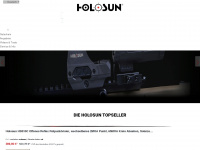 holosun.eu Webseite Vorschau