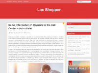 laxshopper.com Webseite Vorschau