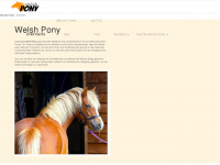 welsh-pony.de Webseite Vorschau