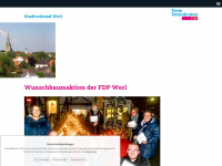 fdp-werl.de Webseite Vorschau