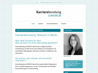 karriereberatung-gwosch.de Webseite Vorschau