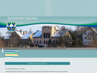 gemeinde-salzatal.de Webseite Vorschau