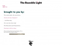 thebearablelight.com Webseite Vorschau