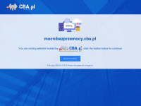 mocnibezprzemocy.cba.pl Webseite Vorschau