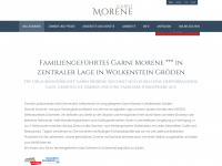 morene.it Webseite Vorschau