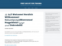 traumafirstaid.wordpress.com Webseite Vorschau