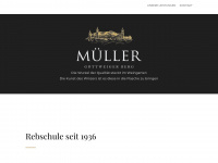 rebschulemueller.at Webseite Vorschau
