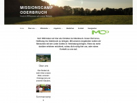 missionscamp-oderbruch.org Webseite Vorschau