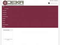 deka-ausruestung.de Webseite Vorschau