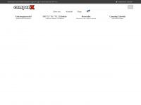 camperx.ch Webseite Vorschau