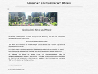 krematorium-doebeln.de Webseite Vorschau