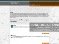 power-region.at Webseite Vorschau