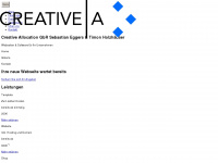 creative-allocation.de Webseite Vorschau