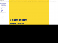 elektrochirurg.de Webseite Vorschau