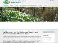 wbv-warnow-beke.de Webseite Vorschau