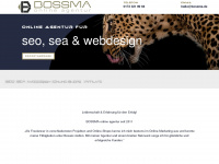 bossma.de Webseite Vorschau
