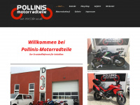 pollinis-motorradteile.at Webseite Vorschau