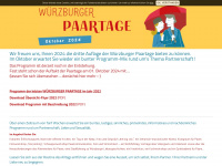 wuerzburger-paartage.de Webseite Vorschau